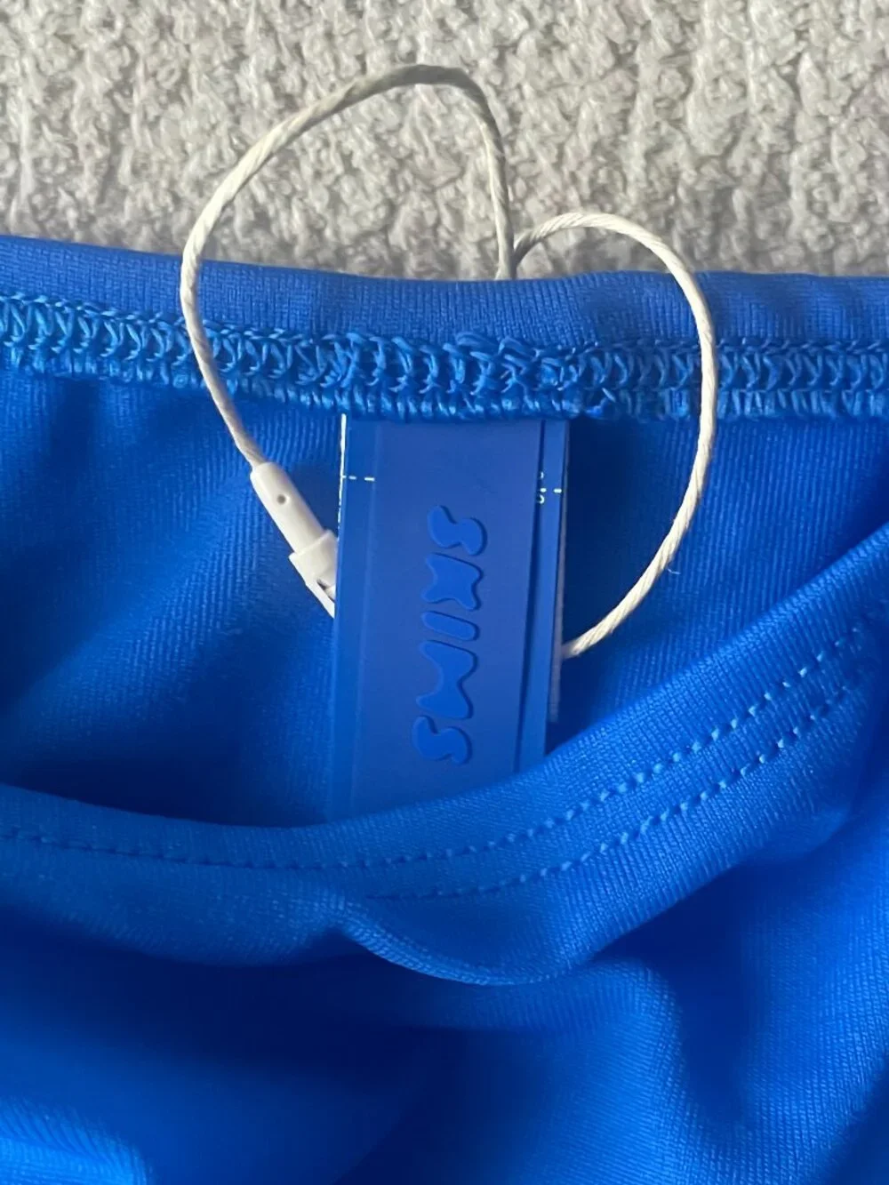 SKIMS Iconic Swim Tank Bikini Top Cobalt Blue | Limited Edition | Brand New